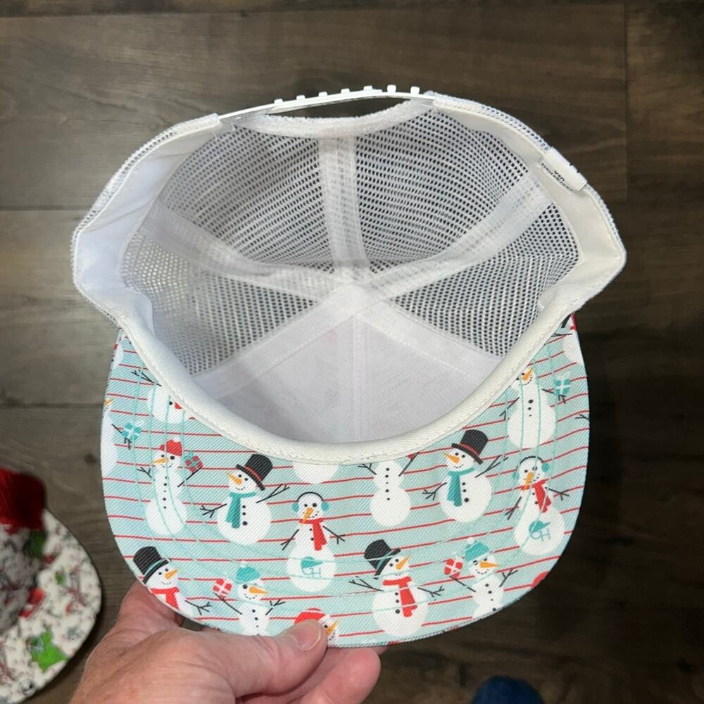 George Hats Christmas Snowmen Trucker - Picture 3 of 3